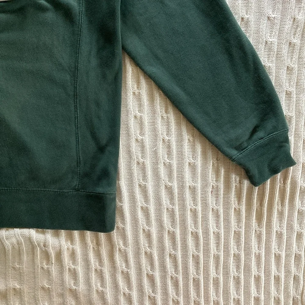 Crewneck Sweater - Dark Green - Picture 4 of 8